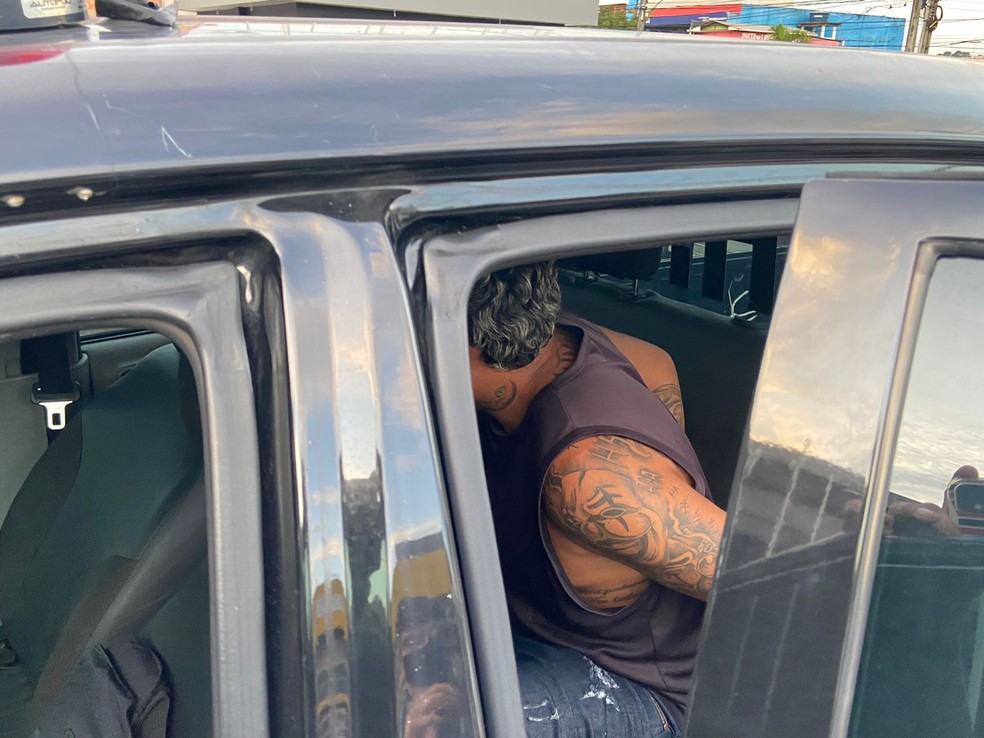 Suspeito de matar homem a tiros na da Ufam é preso em Manaus — Foto: Patrick Marques/G1