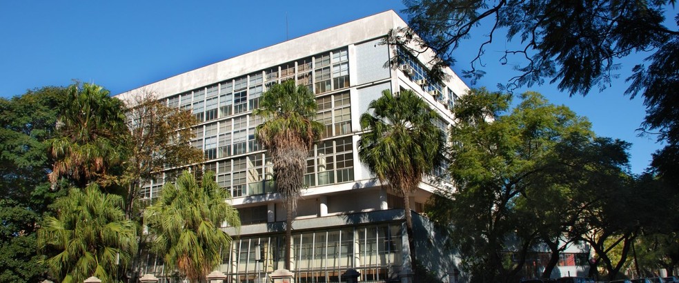 Sede da Faculdade de Arquitetura da UFRGS, em Porto Alegre — Foto: UFRGS/Divulgação