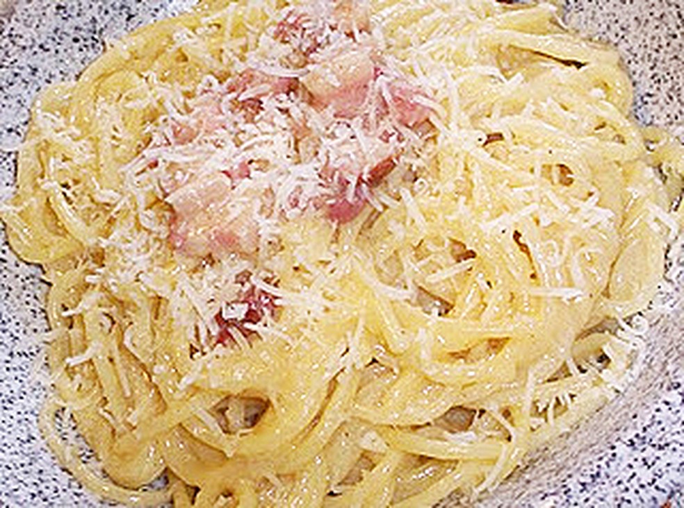 Spaghetti A Carbonara Receitas Gshow Gshow