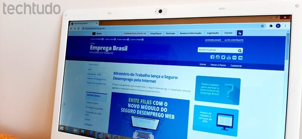 emprega brasil como fazer cadastro e se candidatar a vagas no site produtividade techtudo