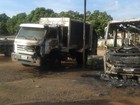 Veículos pegam fogo em garagem da Prefeitura de Lagoa da Prata