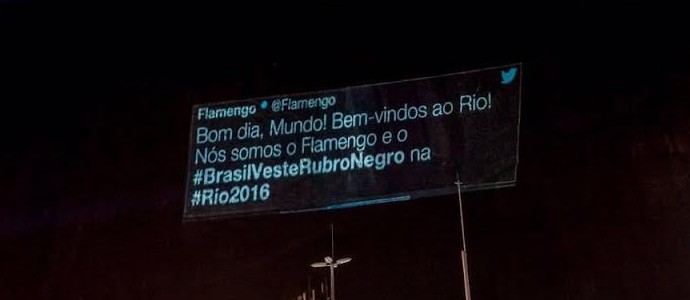 Fla faz campanha para torcedores vestirem rubro-negro na Rio-2016