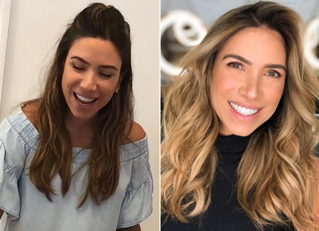 Antes e depois: Patricia Abravanel (Foto: Reprodução/Instagram)