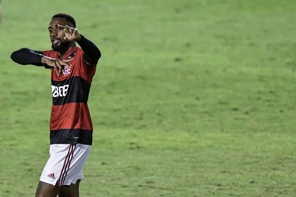 Gerson, Flamengo x Volta Redonda &mdash; Foto: Agif