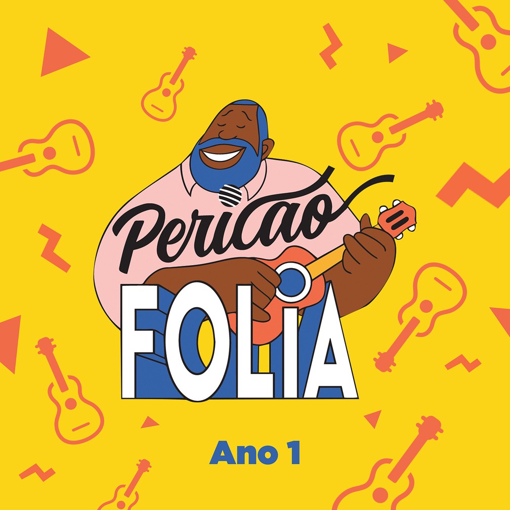 Capa do EP 'Pericão folia – Ano 1', de Péricles — Foto: Divulgação