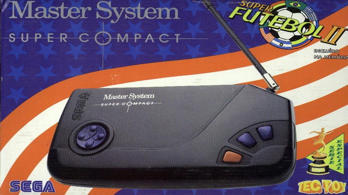 O Master System Super Compact é um dos modelos extras que o console ganhou no Brasil (Foto: Reprodução/SMS Power)