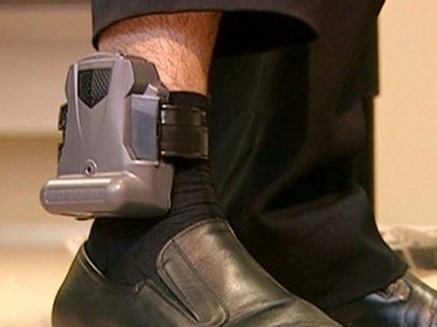 Justiça Federal em São Paulo não tem convênio para uso de tornozeleira eletrônica (Foto: TV Globo/Reprodução)