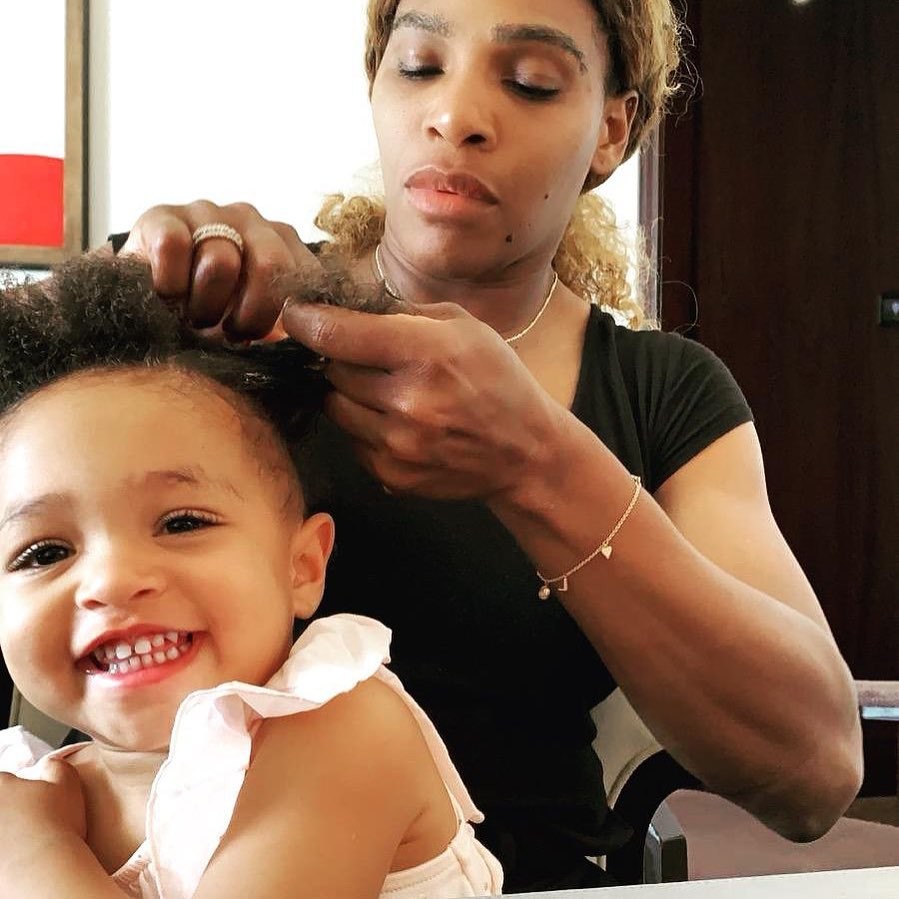 Serena Willians e filha (Foto: Reprodução/ Instagram)