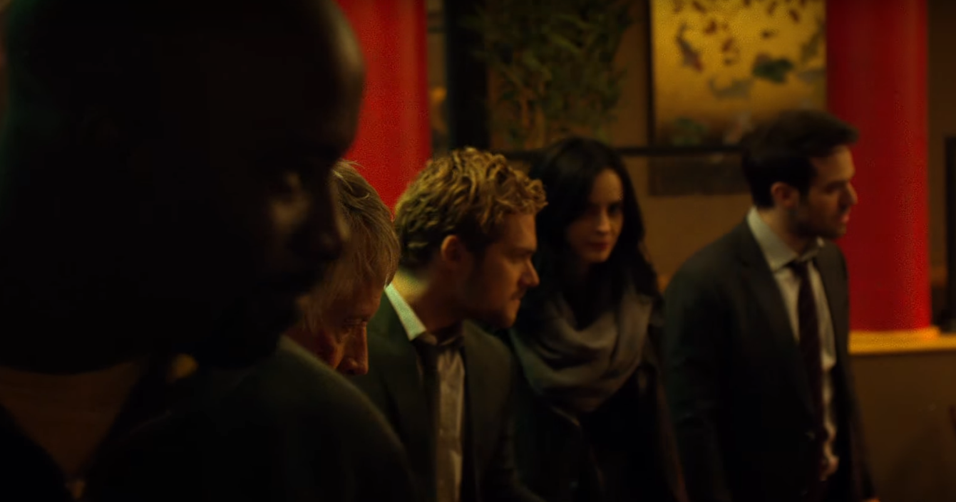 Cena do trailer de Defensores, série da parceria entre Marvel e Netflix (Foto: Reprodução/Youtube)