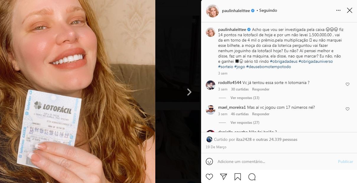 Paulinha Leite (Foto: Reprodução / Instagram)
