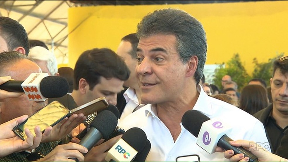 O ex-governador do ParanÃ¡ Beto Richa (PSDB) (Foto: ReproduÃ§Ã£o/RPC)