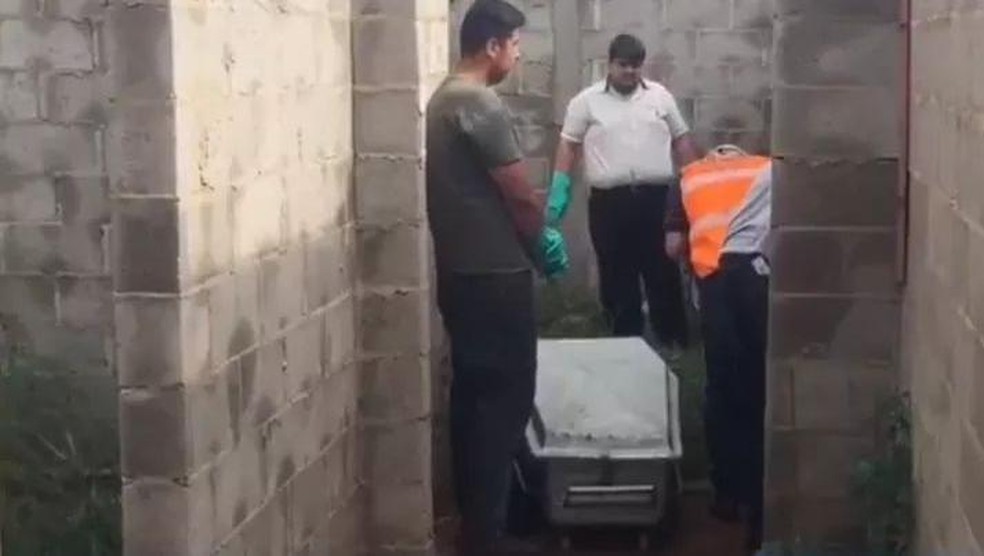Perícia técnica esteve no local e o corpo foi encaminhado para o IML de Jaú — Foto: Arquivo pessoal