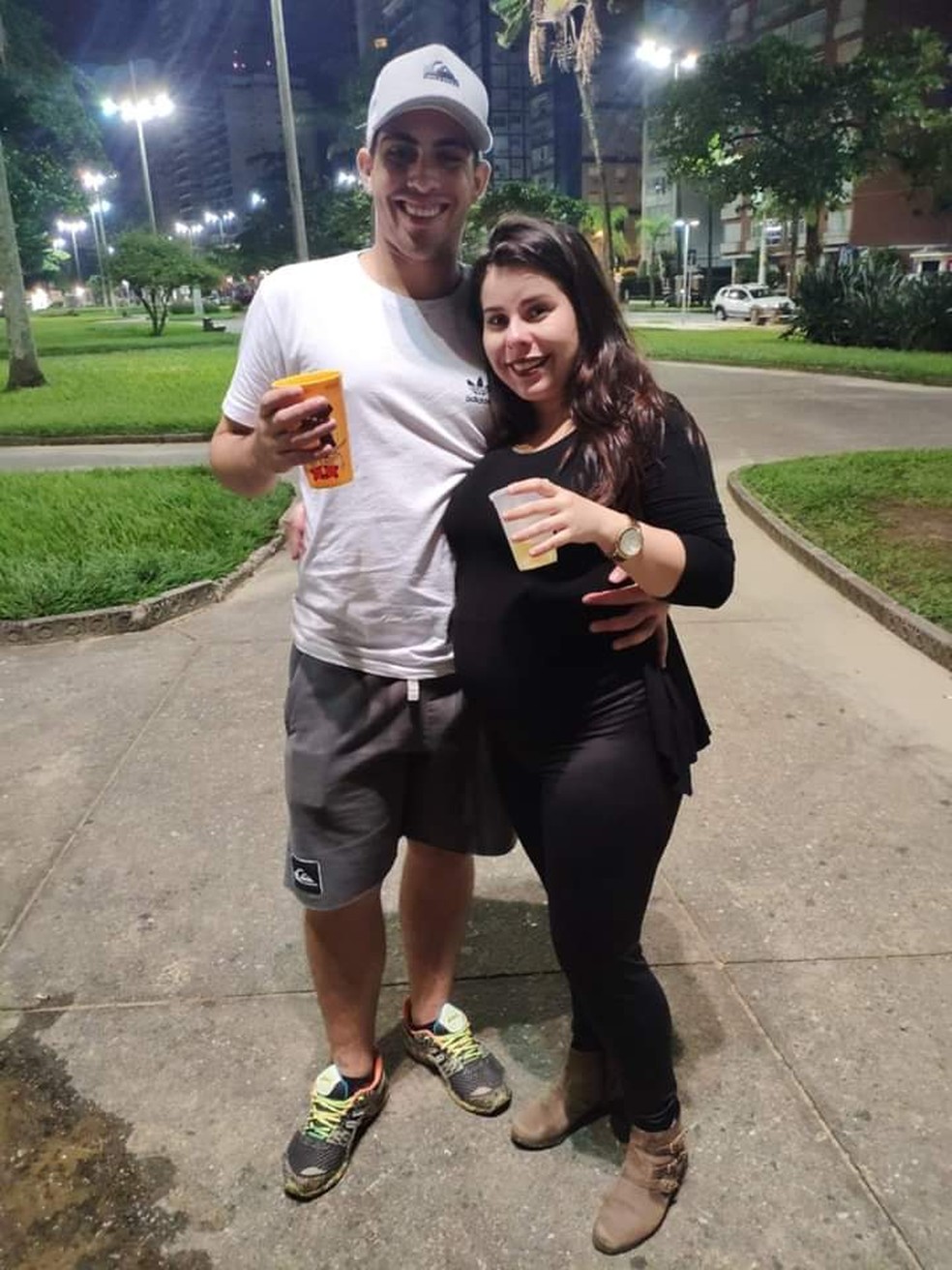 Bruna morreu apÃ³s o parto de Noah, primeiro filho dela e de Samuel juntos  â Foto: ReproduÃ§Ã£o