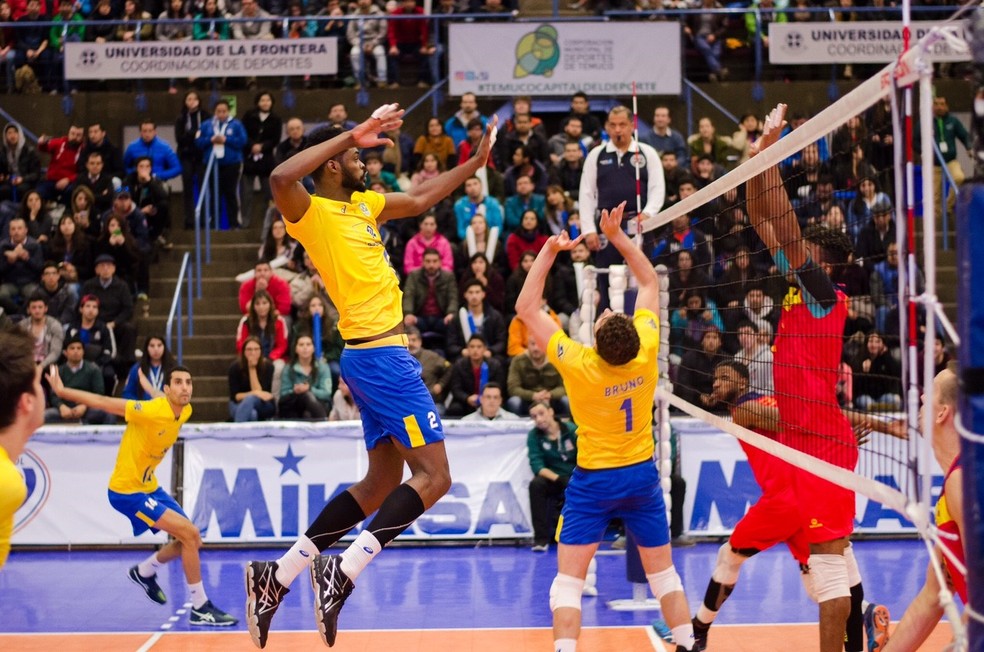 Brasil x Colômbia - Campeonato Sul-Americano (Foto: Felipe Andaur Suárez)