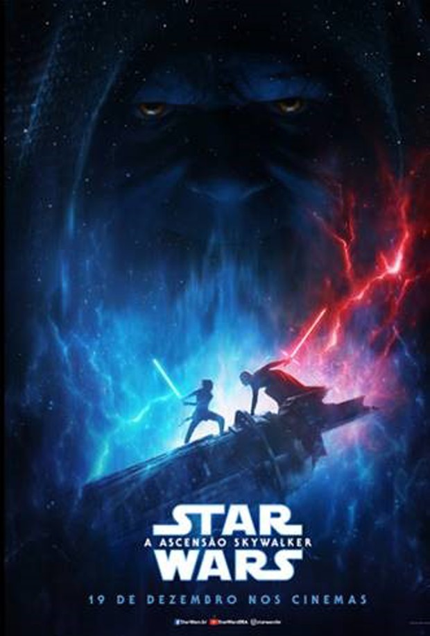 O  cartaz de Star Wars: Episódio IX - A Ascensão Skywalker (Foto: Divulgação/Disney)