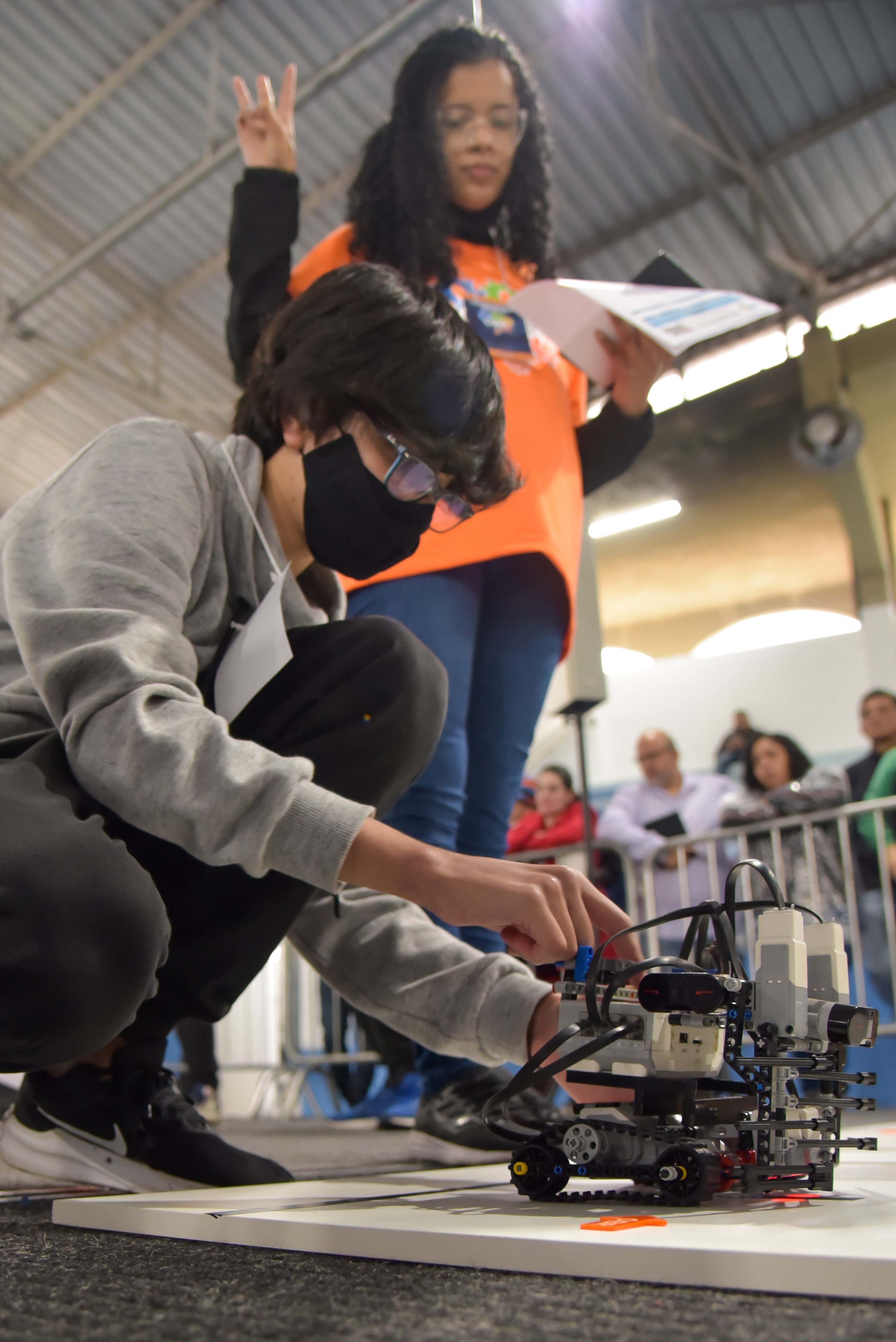 Estudantes disputam etapa regional da Olimpíada Brasileira de Robótica em Campinas