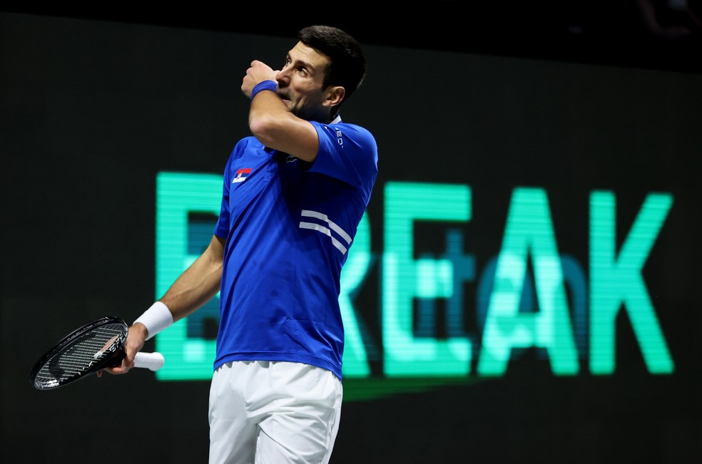 Novak Djokovic tênis — Foto: Clive Brunskill/Getty Images