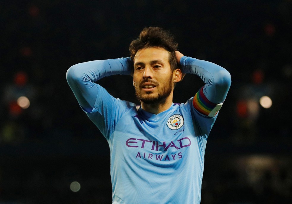 Veterano David Silva é um dos que está em fim de contrato — Foto: Phil Noble/Reuters