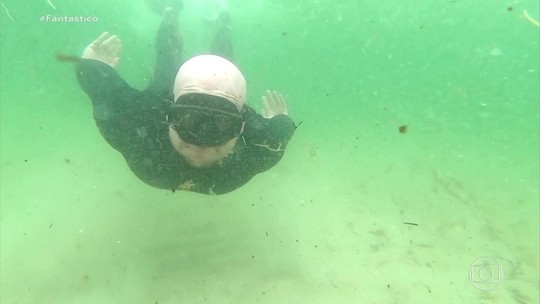 Mergulhador sobrevive após ficar 30 minutos sem oxigênio no fundo do mar