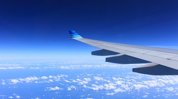 avião, asa, céu (Foto: Reprodução/Pexels)