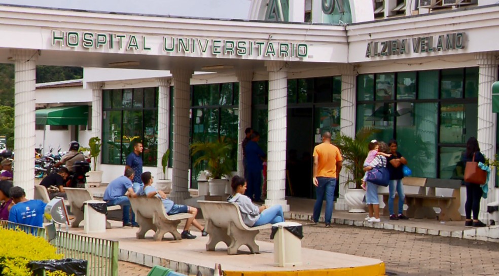 Hospital atende mais de 15 mil pacientes por mês em Alfenas, MG — Foto: Reprodução/EPTV