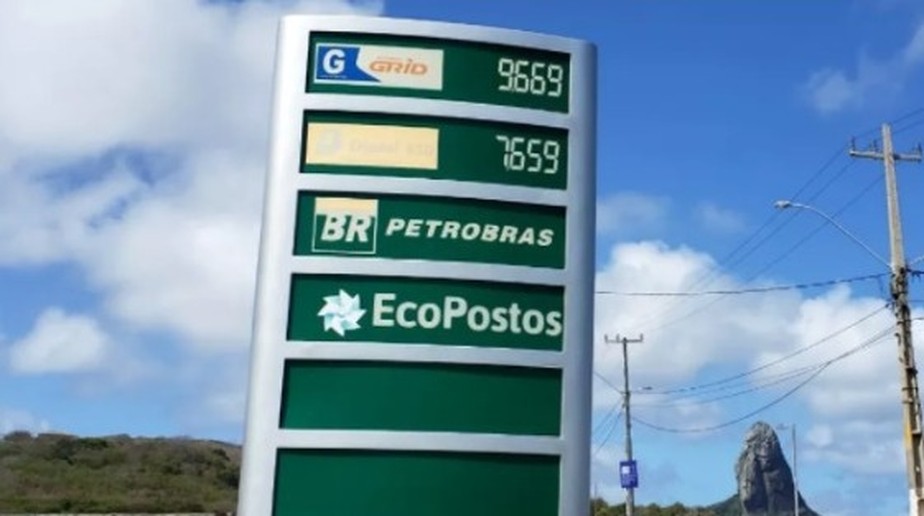 Gasolina em Fernando de Noronha - R$ 10