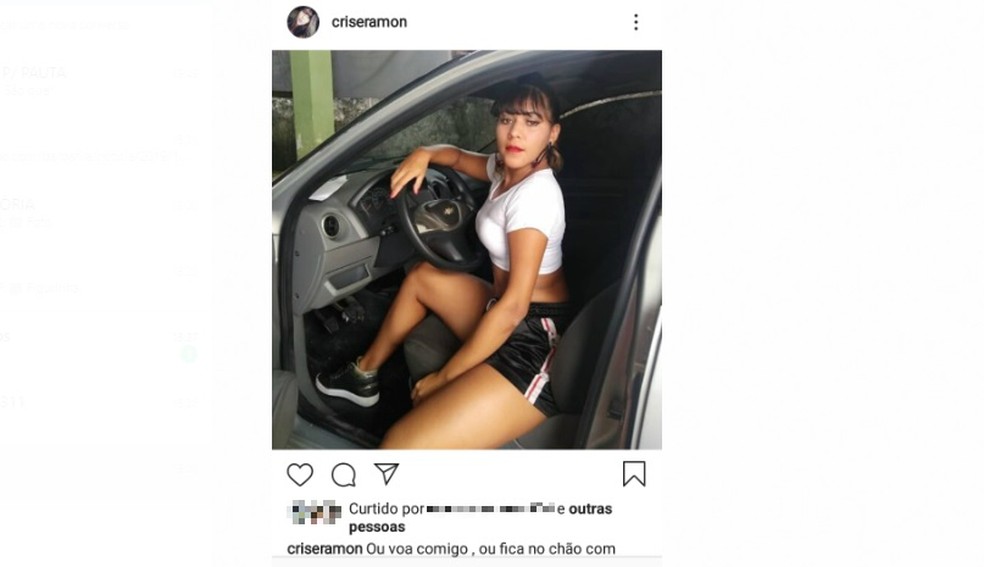Ana Cristina foi assassinada pelo PM em Dias D'Ávila — Foto: Reprodução/Redes Sociais