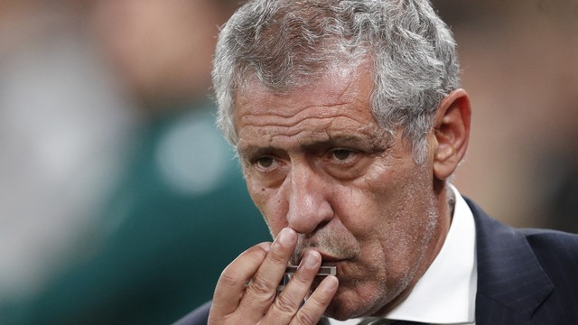 Fernando Santos viu Portugal ter boa atuação neste sábado
