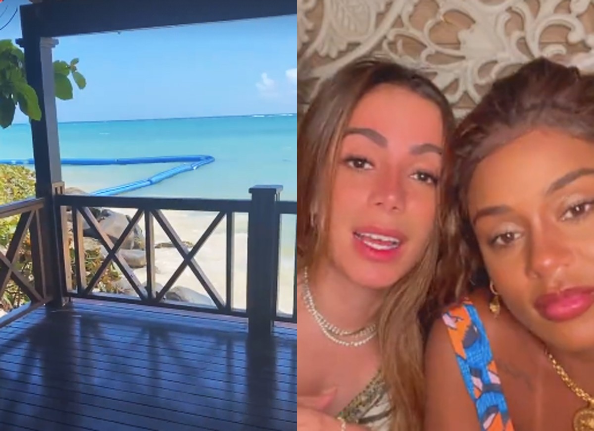 Anitta e MC Rebecca viajam para Punta Cana (Foto: Reprodução/Instagram)