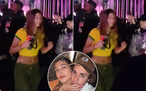 Hailey Bieber é ovacionada ao passar pelo público no show de Justin ...