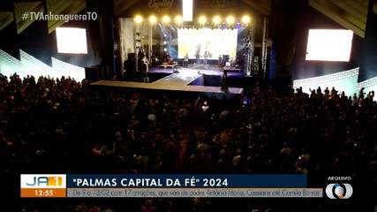 Palmas Capital da Fé 2024: padre Antônio Maria e Cassiane são algumas das atrações