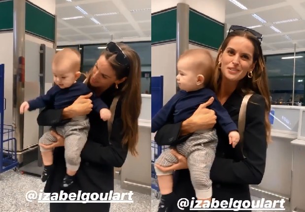 Izabel Goulart e Zoe, filha de Sabrina Sato (Foto: Reprodução/Instagram)