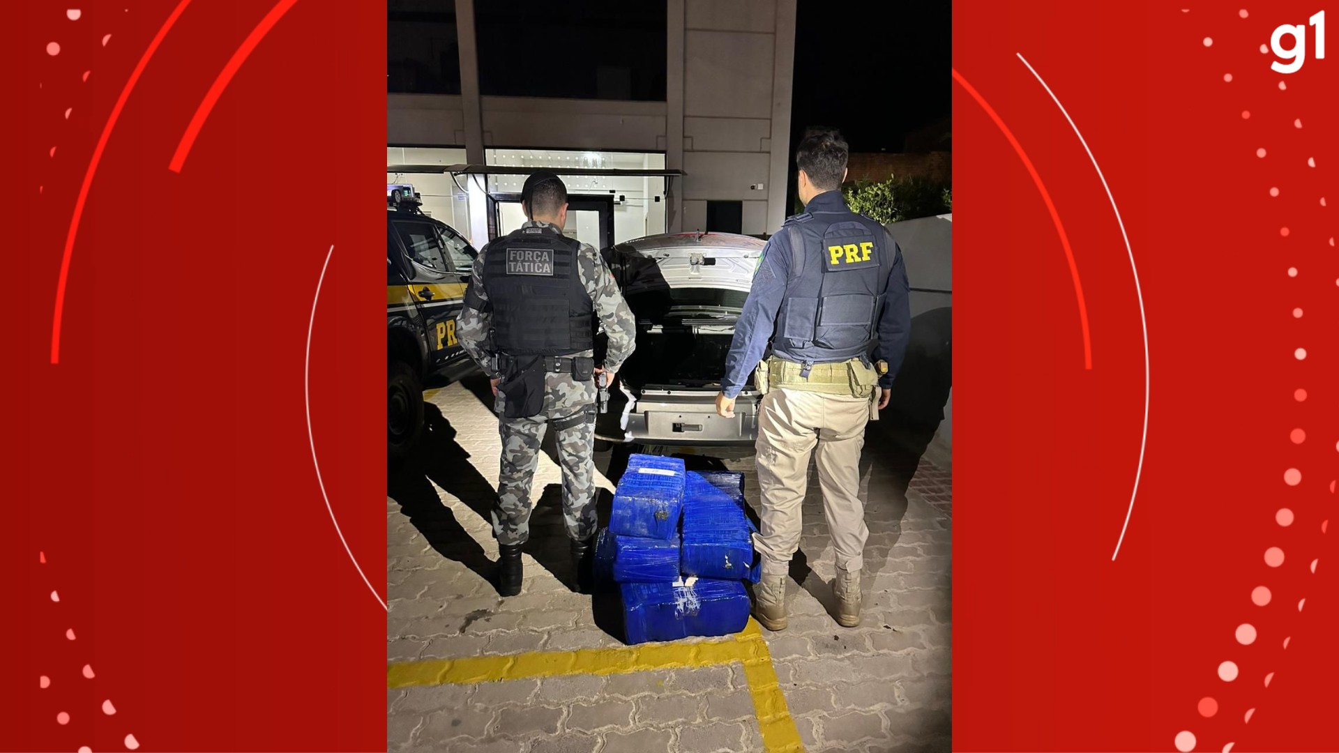 Motorista é preso com 98 kg de droga após perseguição de 20 km em Passo Fundo, diz polícia