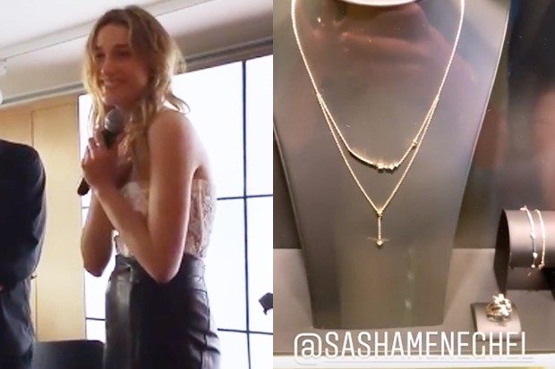 Bruna Marquezine prestigia lançamento de coleção de joias de Sasha (Foto: Reprodução/Instagram)