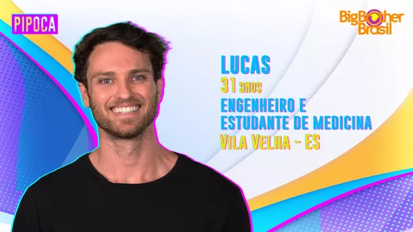 Lucas, do 'BBB22' — Foto: Divulgação