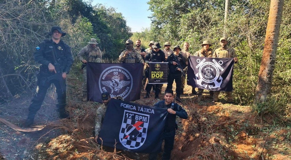 Operação foi realizada por diversas equipes.  Foto: Reprodução/PolíciaFederal