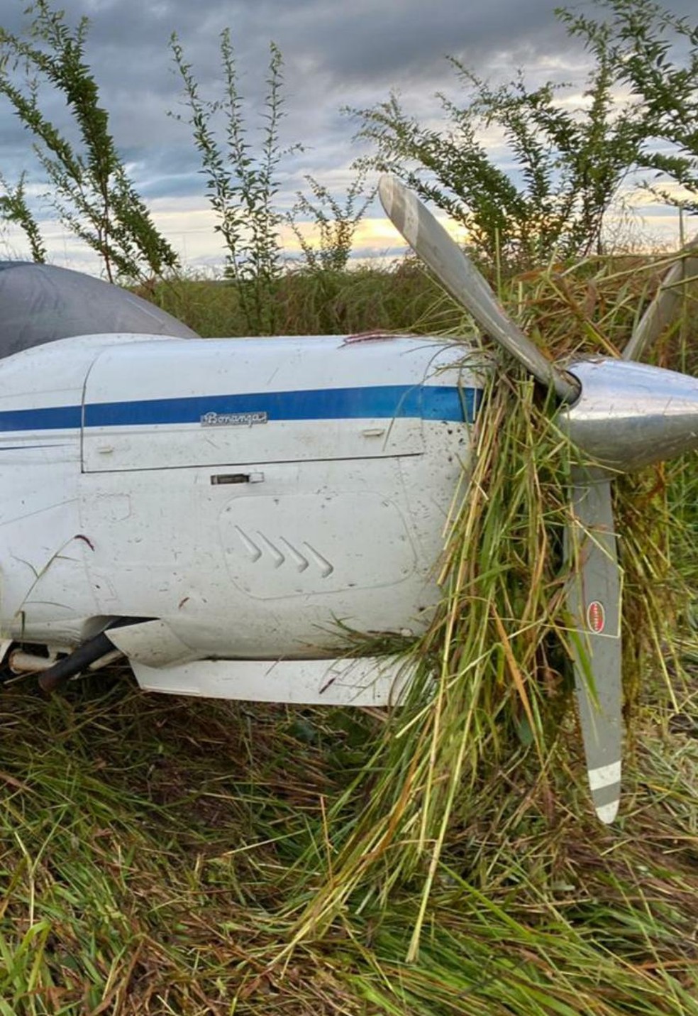 Piloto teria perdido a visibilidade da pista — Foto: Divulgação