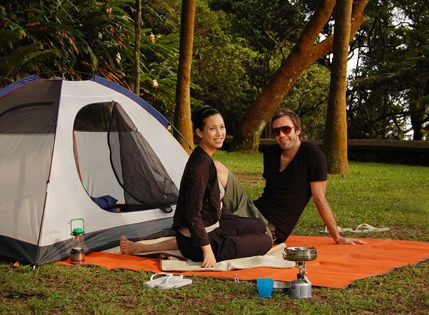 O tapete pode ser usado também sobre a grama, em acampamentos ou pic-nics no parque (Foto: Divulgação)