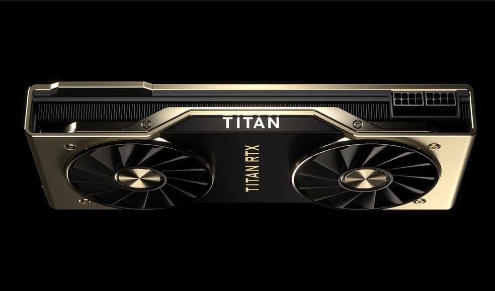 Ttitan RTX tem 11 GigaRays de performance no ray tracing e o dobro de memÃ³ria da 2080 Ti â€” Foto: DivulgaÃ§Ã£o/Nvidia