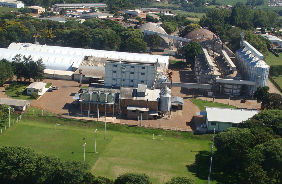 Fábrica de ração e moinho da Cotriel em Espumoso (RS): produtores de leite e de aves e suínos ampliaram compras — Foto: Divulgação