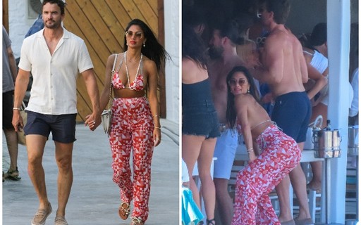 Nicole Scherzinger, eterna Pussycat Dolls, passeia e dança na Grécia com namorado
