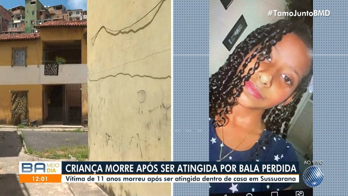 Criança Morre Após Ser Atingida Por Bala Perdida Dentro De Casa Em Salvador Bahia G1