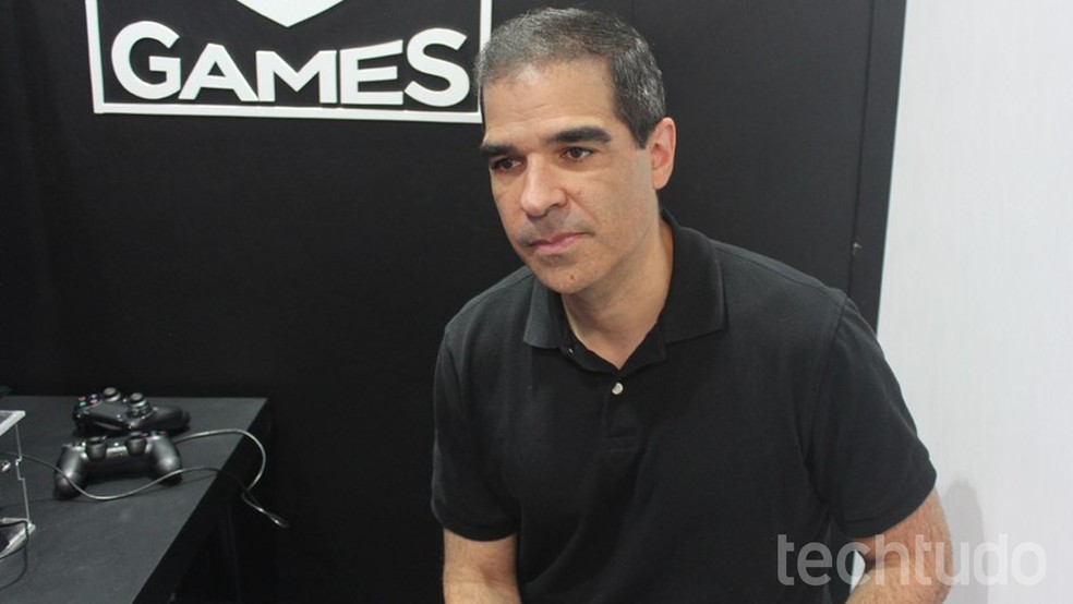 Ed Boon, criador de Mortal Kombat e Injustice (Foto: Felipe Vinha/TechTudo)