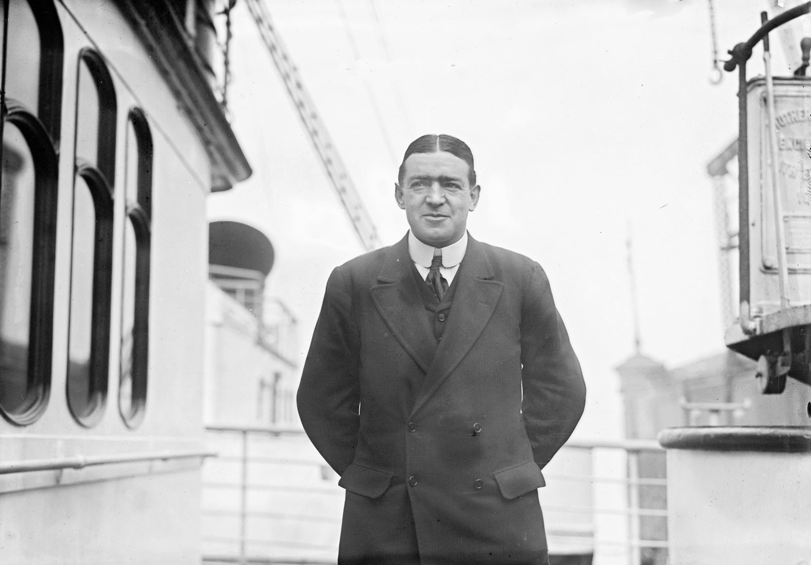 O irlandês Ernest Henry Shackleton foi um dos principais exploradores da Antártida no século XIX (Foto: Library of Congress, Washington, D.C. (neg. no. LC-DIG-ggbain-04778)/Britannica.com)