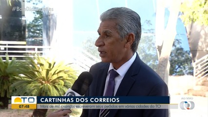 Mais de mil crianças escreveram cartinhas para o Papai Noel do Correios