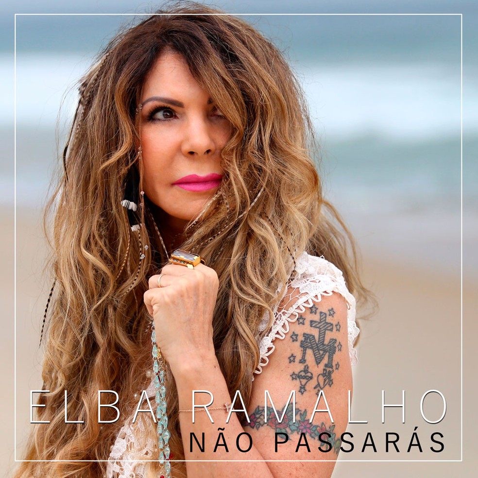 Capa do single 'Não passarás', de Elba Ramalho (Foto: Divulgação)