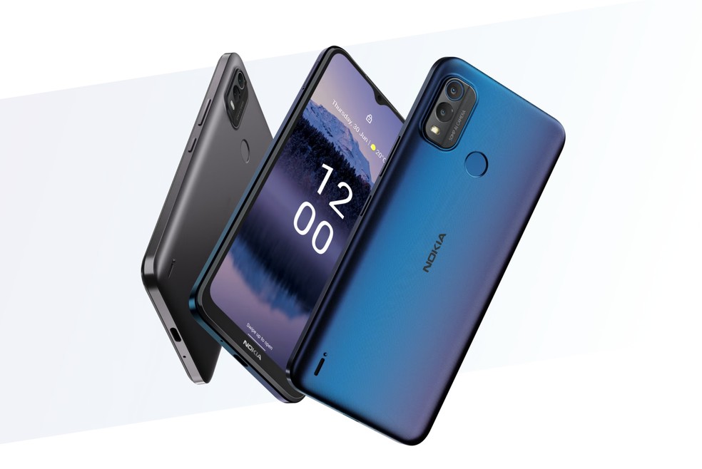 Nokia G11 Plus, um dos lançamentos de 2023 no Brasil — Foto: Divulgação/Nokia