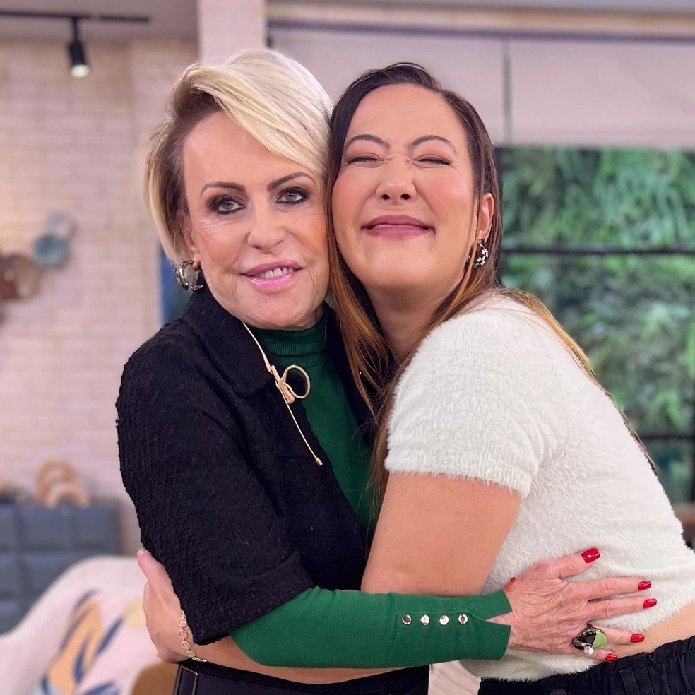 Ju Massaoka e Ana Maria Braga — Foto: Reprodução/Instagram