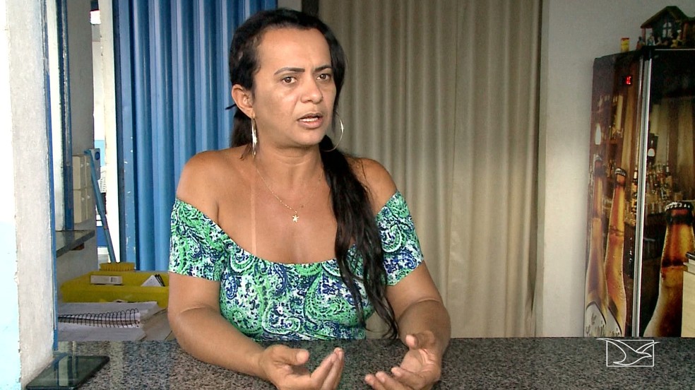 Comerciante Andreia Barreiro também registrou uma denúncia contra o Samu no Ministério Público — Foto: Reprodução/TV Mirante