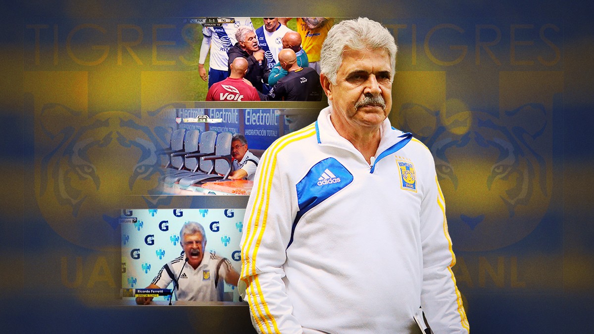 Técnico do Tigres, Tuca Ferretti coleciona brigas, nunca ...